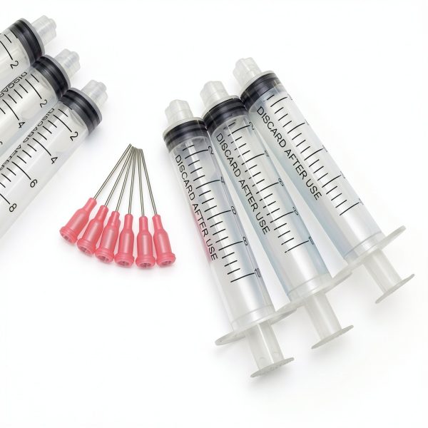 WHS Ink Filling Syringe Set 10ml Luer Lock Needles-2