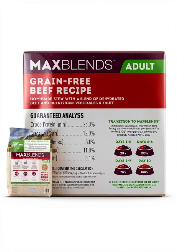 Only Natural Pet Dehydrated Dog Food Grain Free Beef-1