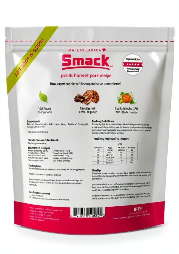 Smack Dehydrated Dog Food All Natural Weight Management-1