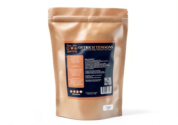Pawtitas Ostrich Chew Natural Dehydrated Dog Treat-2