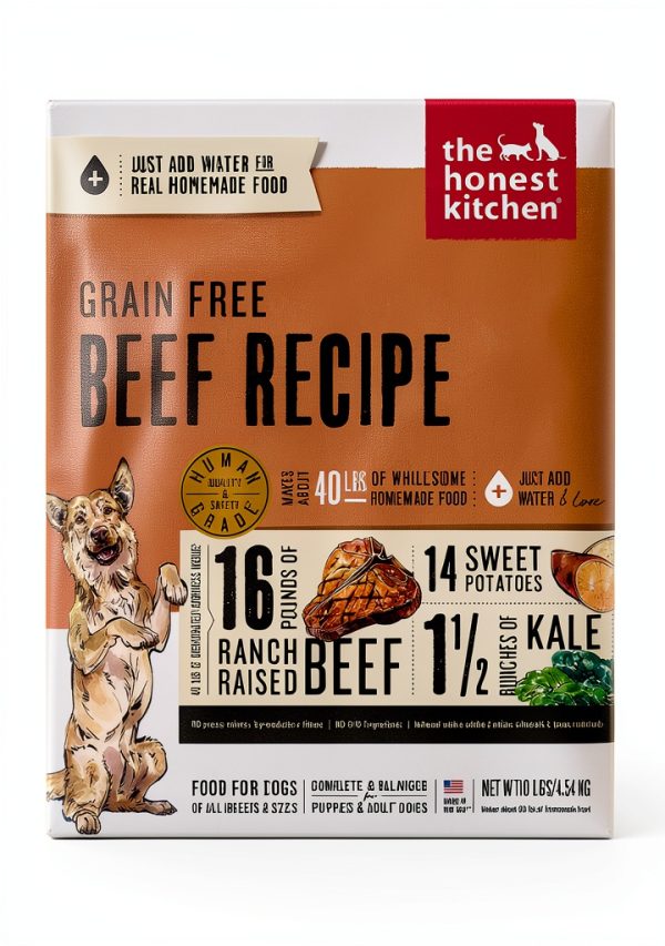 Honest Kitchen Grain Free Beef Dog Food Dehydrated-1