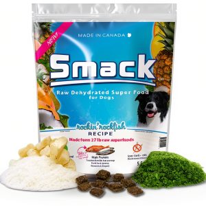 Smack Dehydrated Dog Food Wild Rockfish Organic Grain Free-0
