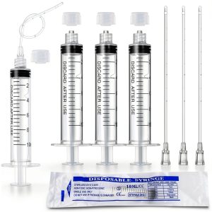 Hyddeb Luer Lock Syringe with Tube Lab Pet Feeding-0