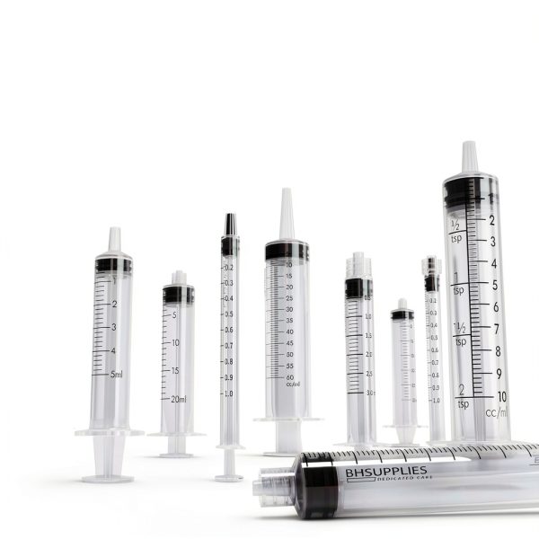 BH Supplies Luer Slip Sterile Syringes 3ml Medical Grade-3