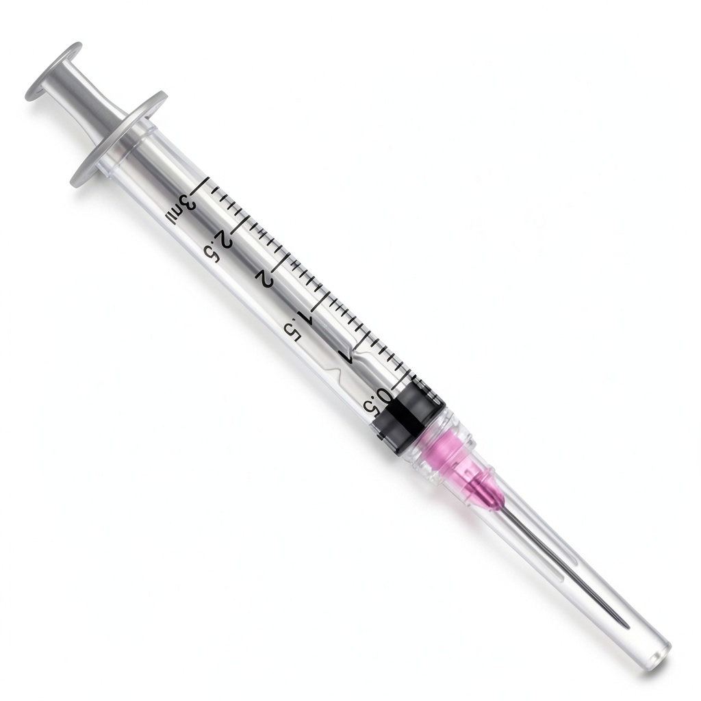 Kreireta lab dispensing needles in sterile packaging with clear graduation marks
