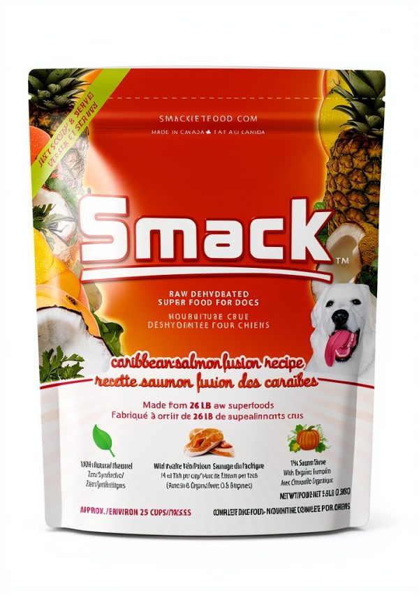Smack Dehydrated Dog Food Wild Salmon Grain Free Raw-0