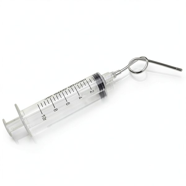 Hyddeb Luer Lock Syringe with Tube Lab Pet Feeding-3