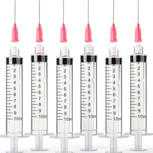 WHS Ink Filling Syringe Set 10ml Luer Lock Needles-0