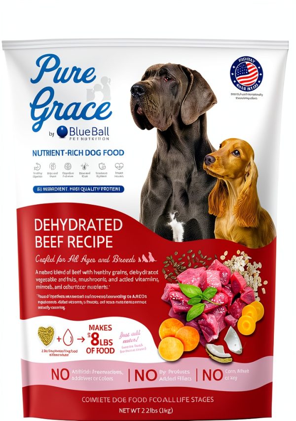 Blue Ball Dehydrated Dog Food Healthy Digestion Joint-0
