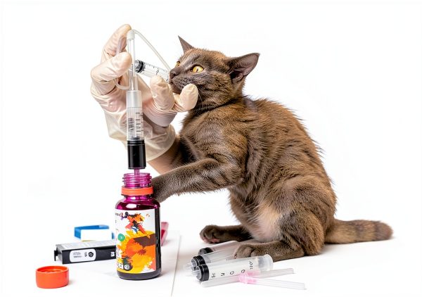 HiMo 5ml Syringe for Liquid Lab Dispensing Pet Feeding-4