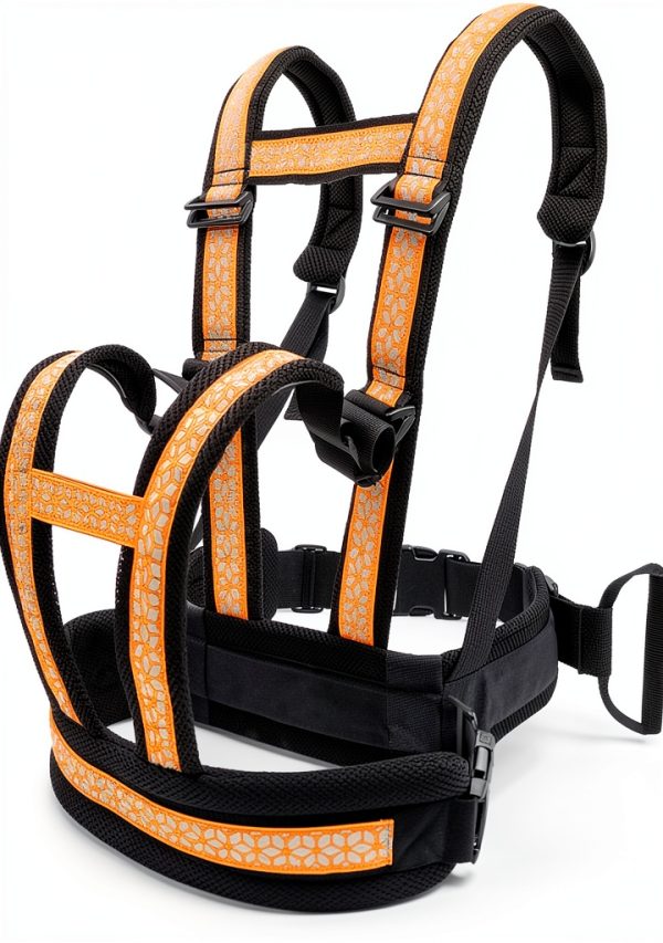 FOUTIRN Kids Motorcycle Harness Oxford Cloth Safety Belt-0