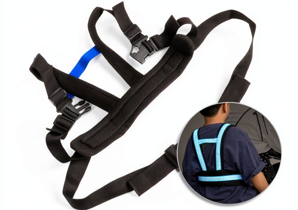 Motorcycle Safety Harness FOYTOKI Nylon Adjustable-2