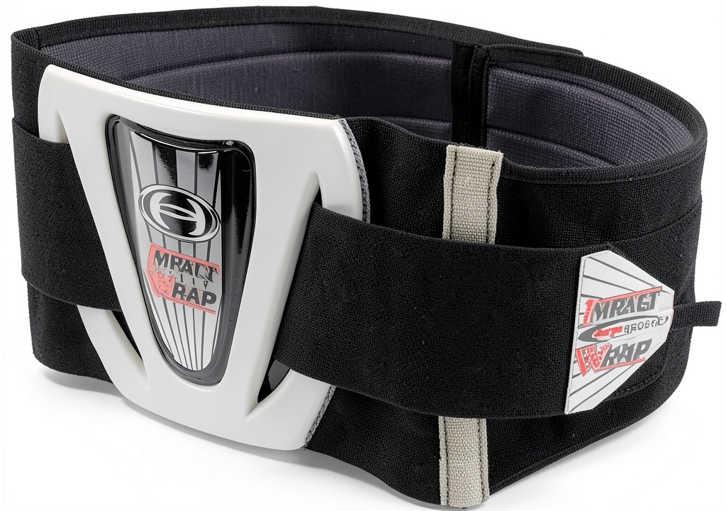 Athlete wearing HRP Sports weight lifting belt during a squat session