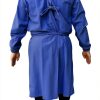 Premium 100 Percent Cotton Isolation Gown OLD MEXICO Level 1 2 Blue-1