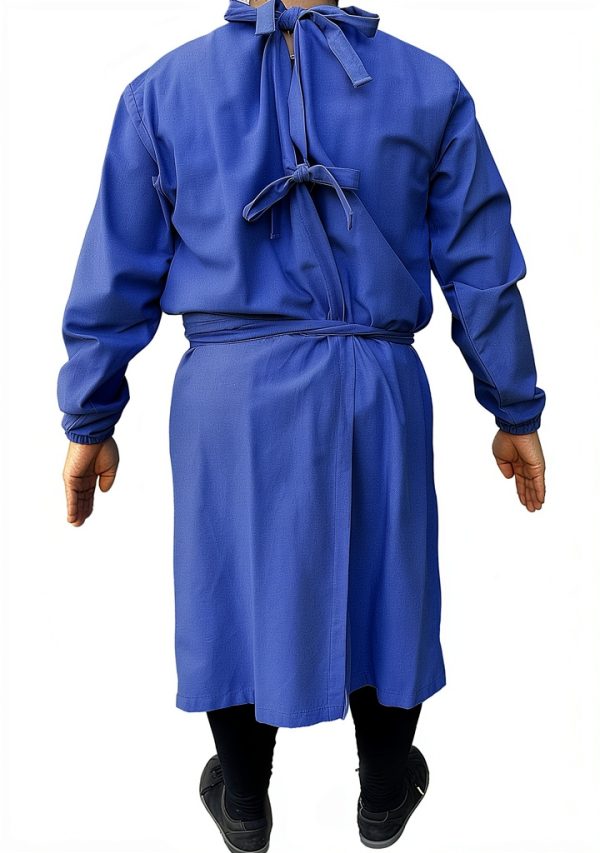Premium 100 Percent Cotton Isolation Gown OLD MEXICO Level 1 2 Blue-1