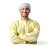 HCS Isolation Gowns Large Yellow Disposable PPE - SMS AAMI Level 2-2