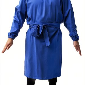 Premium 100 Percent Cotton Isolation Gown OLD MEXICO Level 1 2 Blue-0