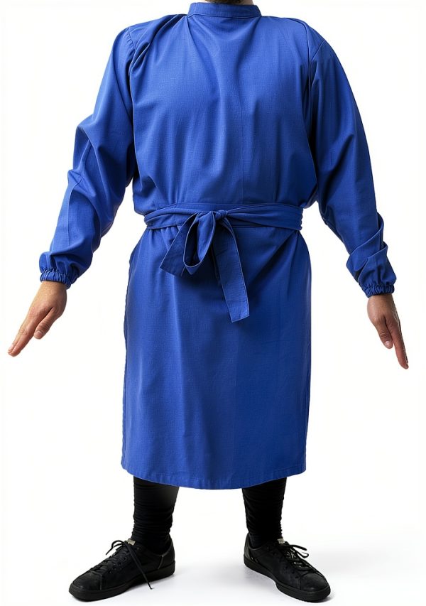 Premium 100 Percent Cotton Isolation Gown OLD MEXICO Level 1 2 Blue-0